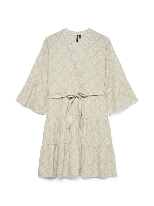 VMMELBA 3/4 SHORT BELT DRESS WVN NOOS