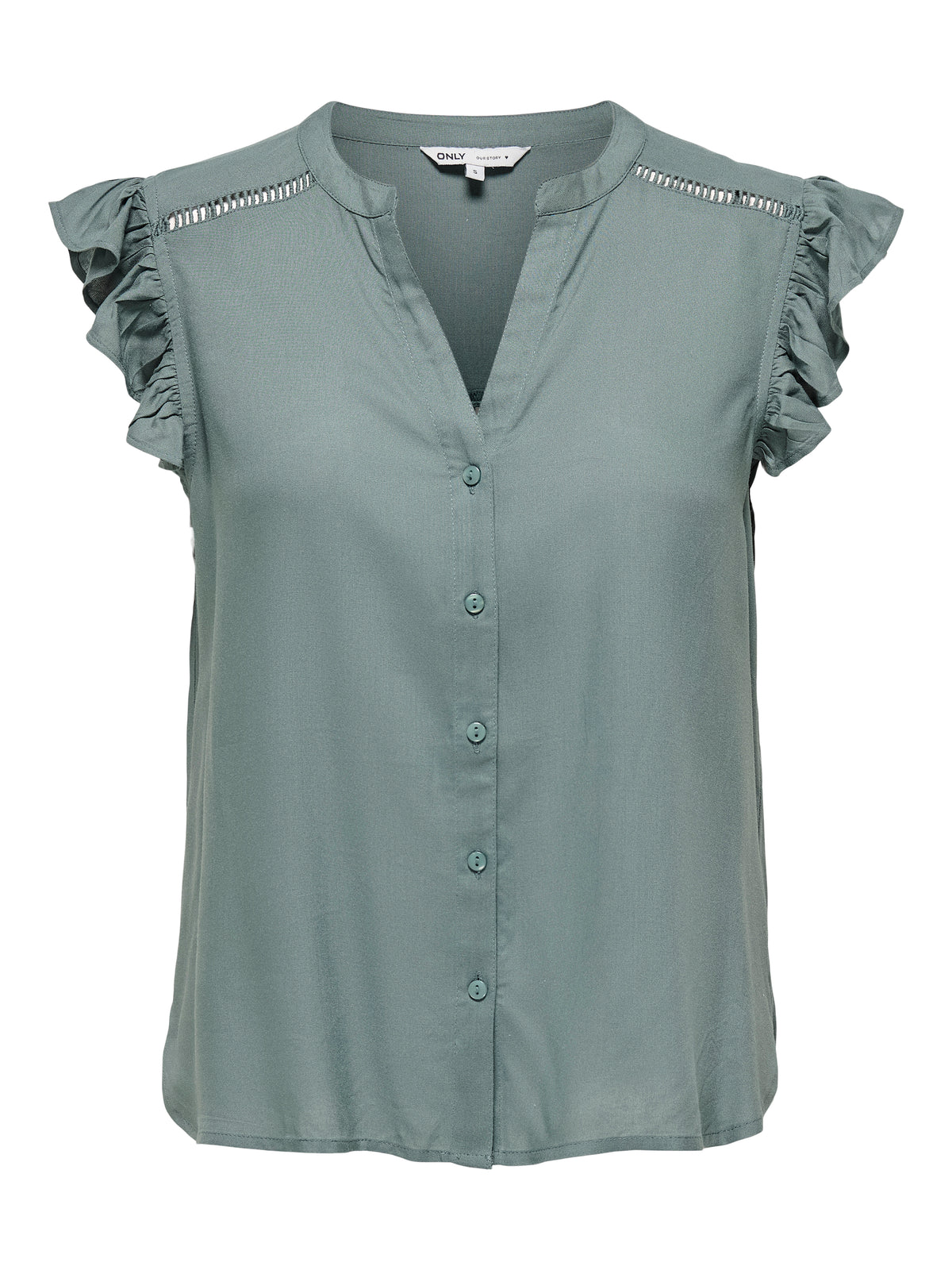 ONLROSELLA LIFE CAPSLEEVE SHIRT WVN NOOS