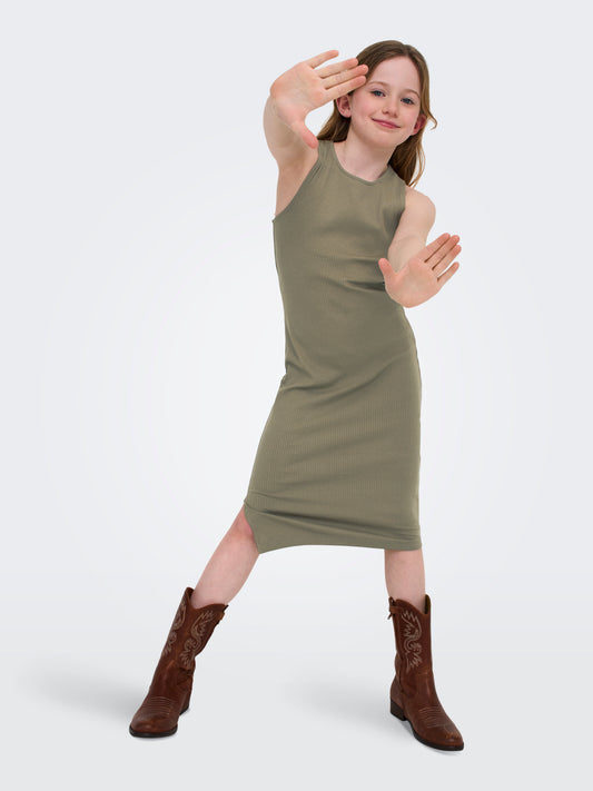 KOGBELFAST LIFE S/L MIDI DRESS JRS NOOS