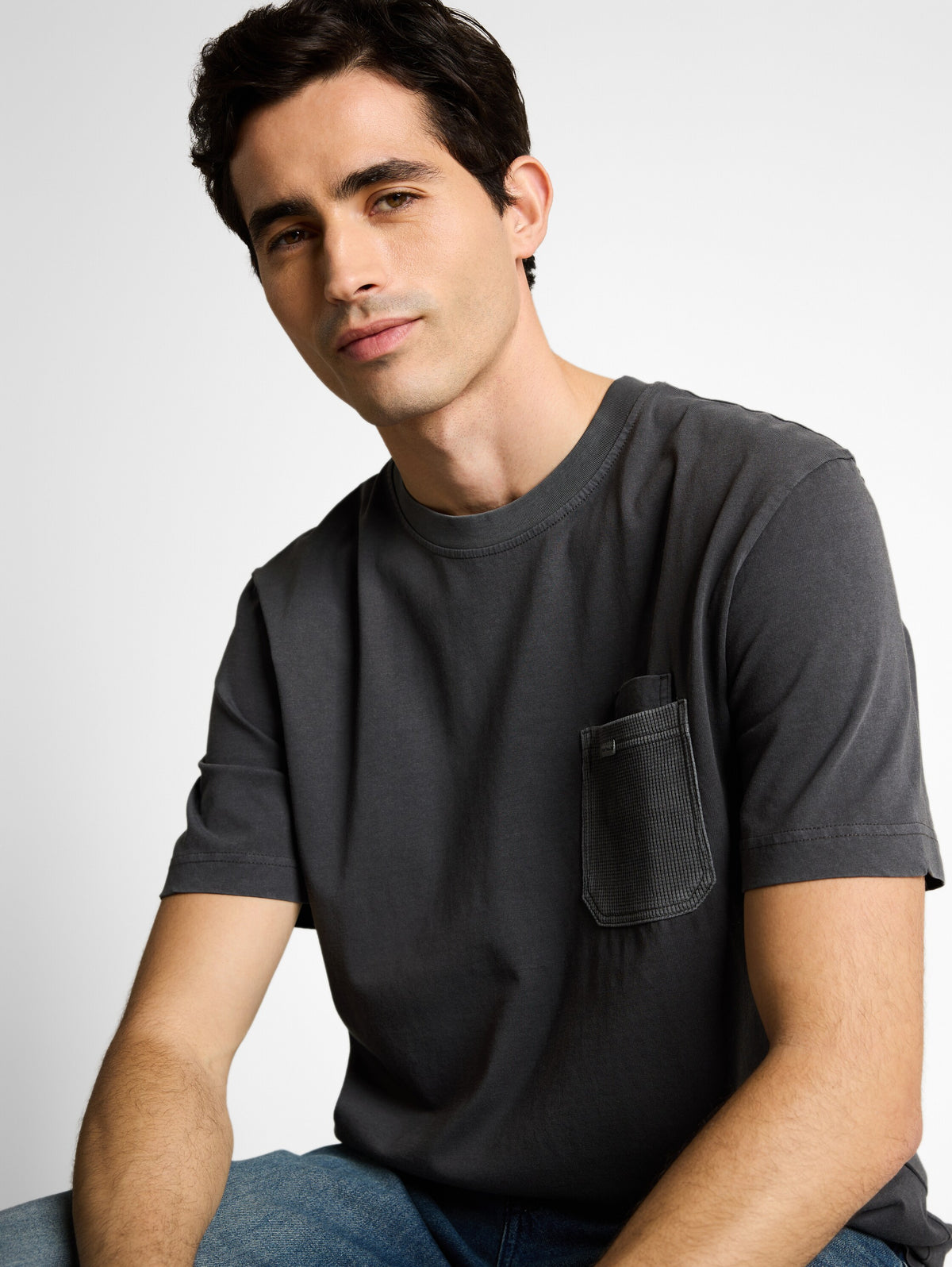 T-Shirt im Used-Look