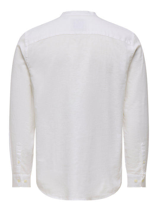 ONSCAIDEN LIFE LS LINEN BLEND MAO NOOS