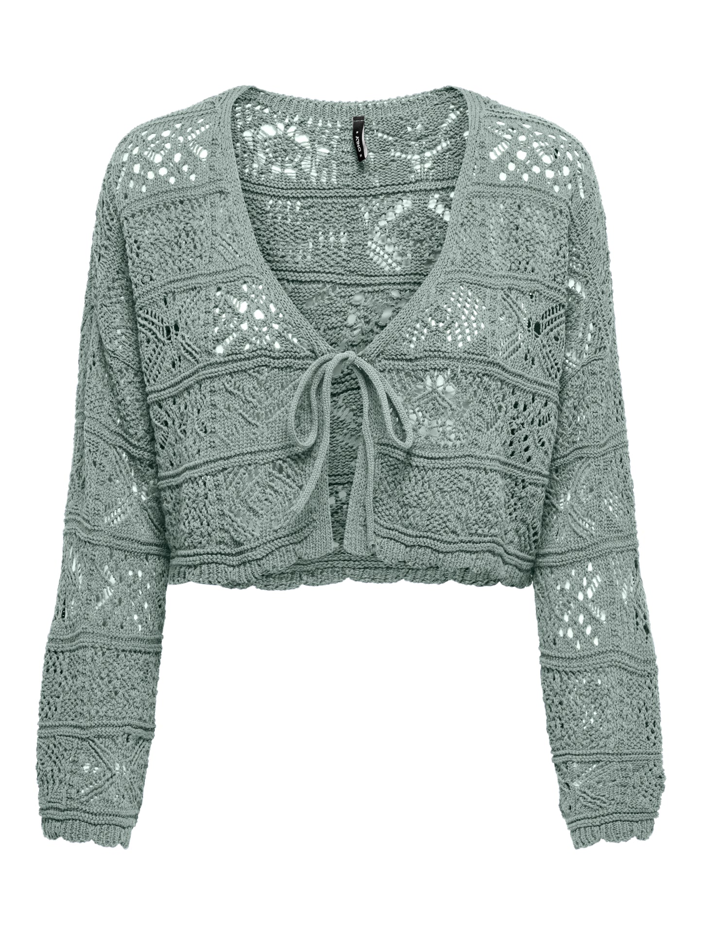 ONLBEACH 7/8 TIE CARDIGAN KNT NOOS