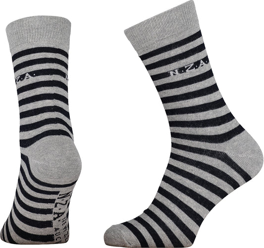 2-pack socks, NAVY/GREY MELANGE