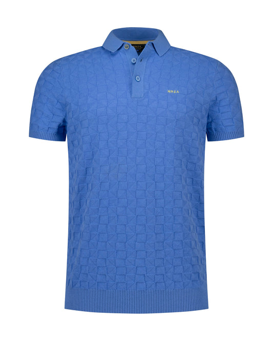 POLO SHORT SLEEVE, COOL BLUE
