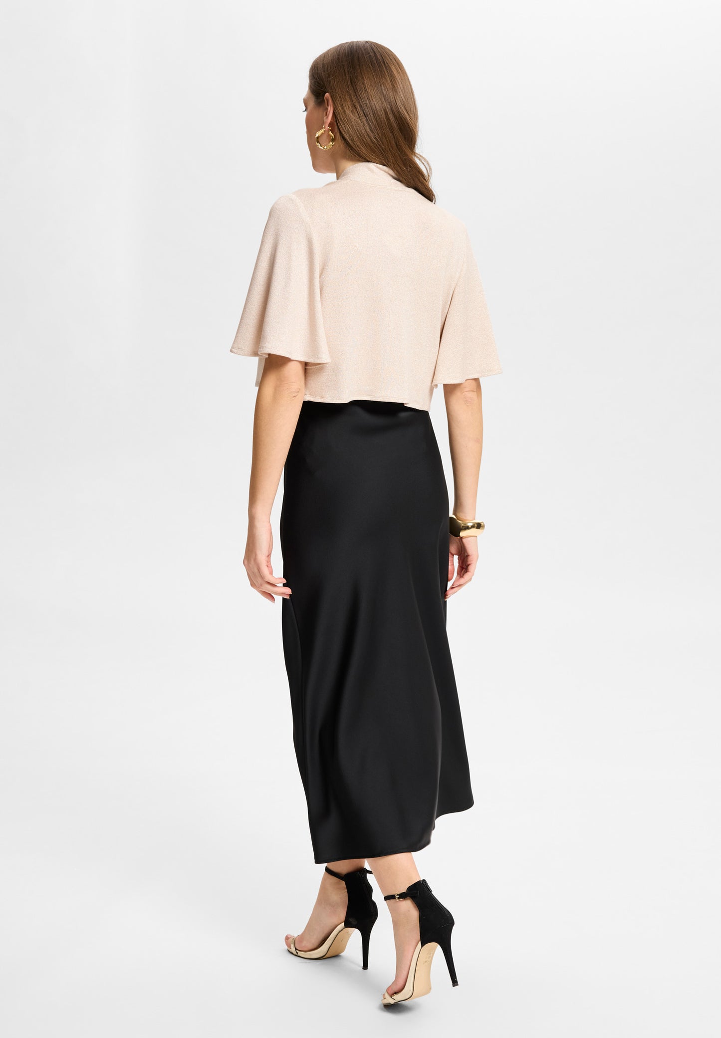 Jersey Bolero mit weiten Ärmeln