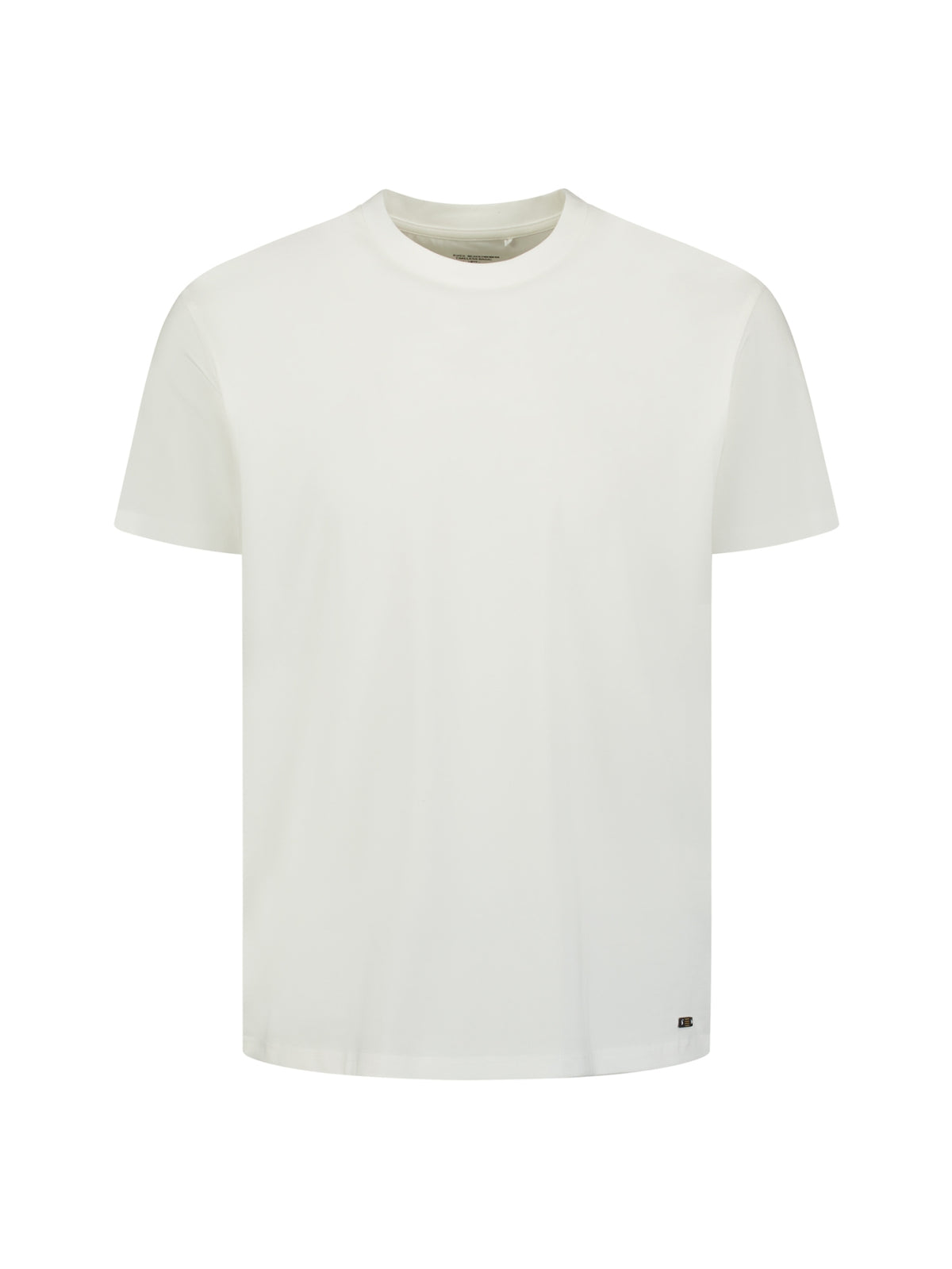 T-Shirt Crewneck Solid Basic Stretch