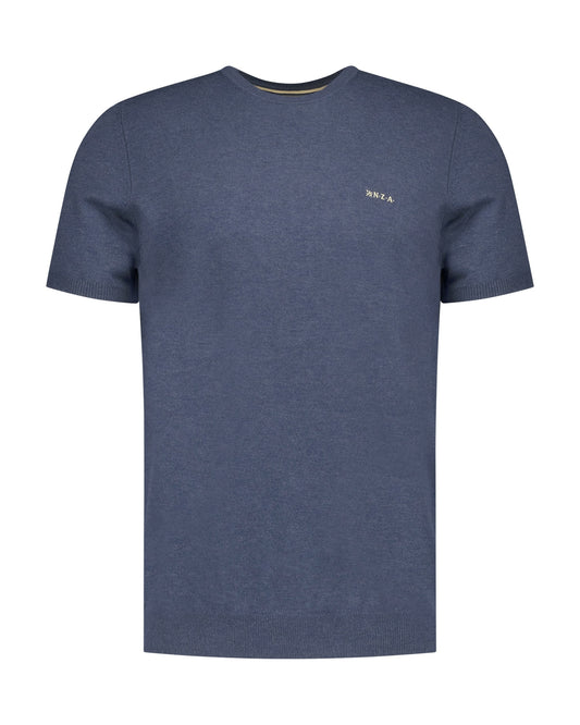 TEE ROUND NECK, SHADOW NAVY MELANGE