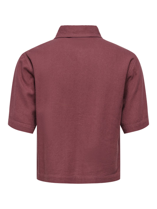 ONLGOA S/S LINEN BL SHIRT CC PNT