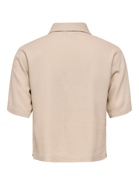 ONLGOA S/S LINEN BL SHIRT CC PNT