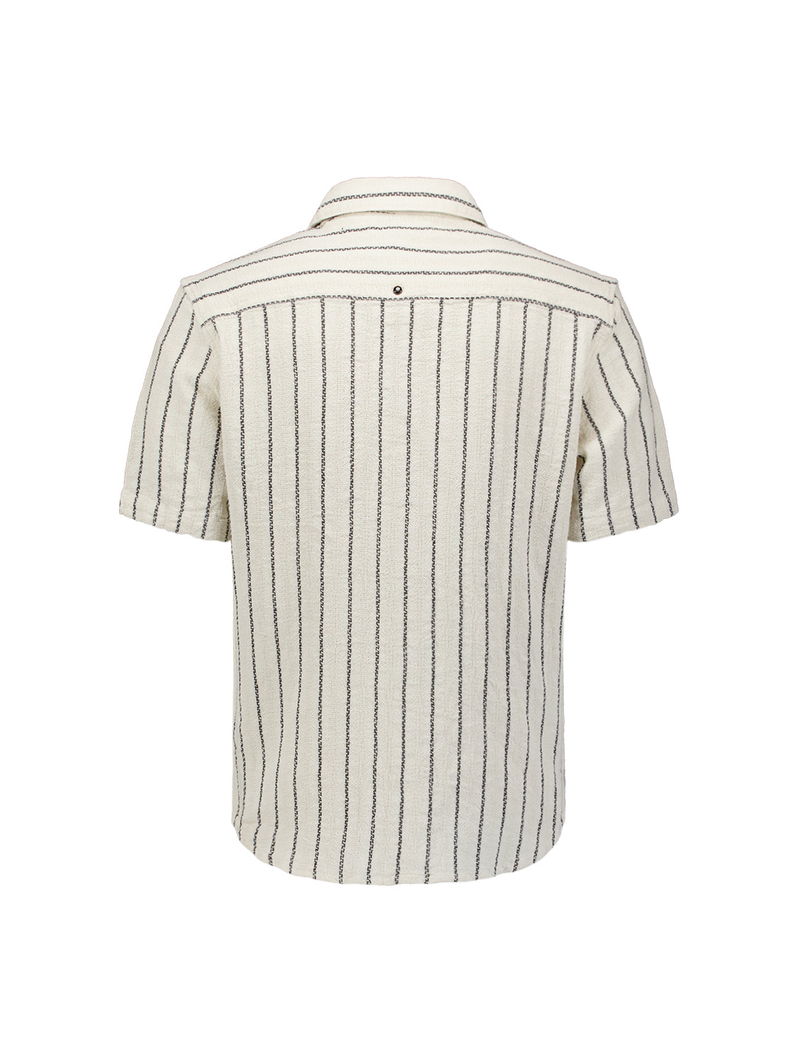 Shirt Short Sleeve Dobby 2Tone Stripe