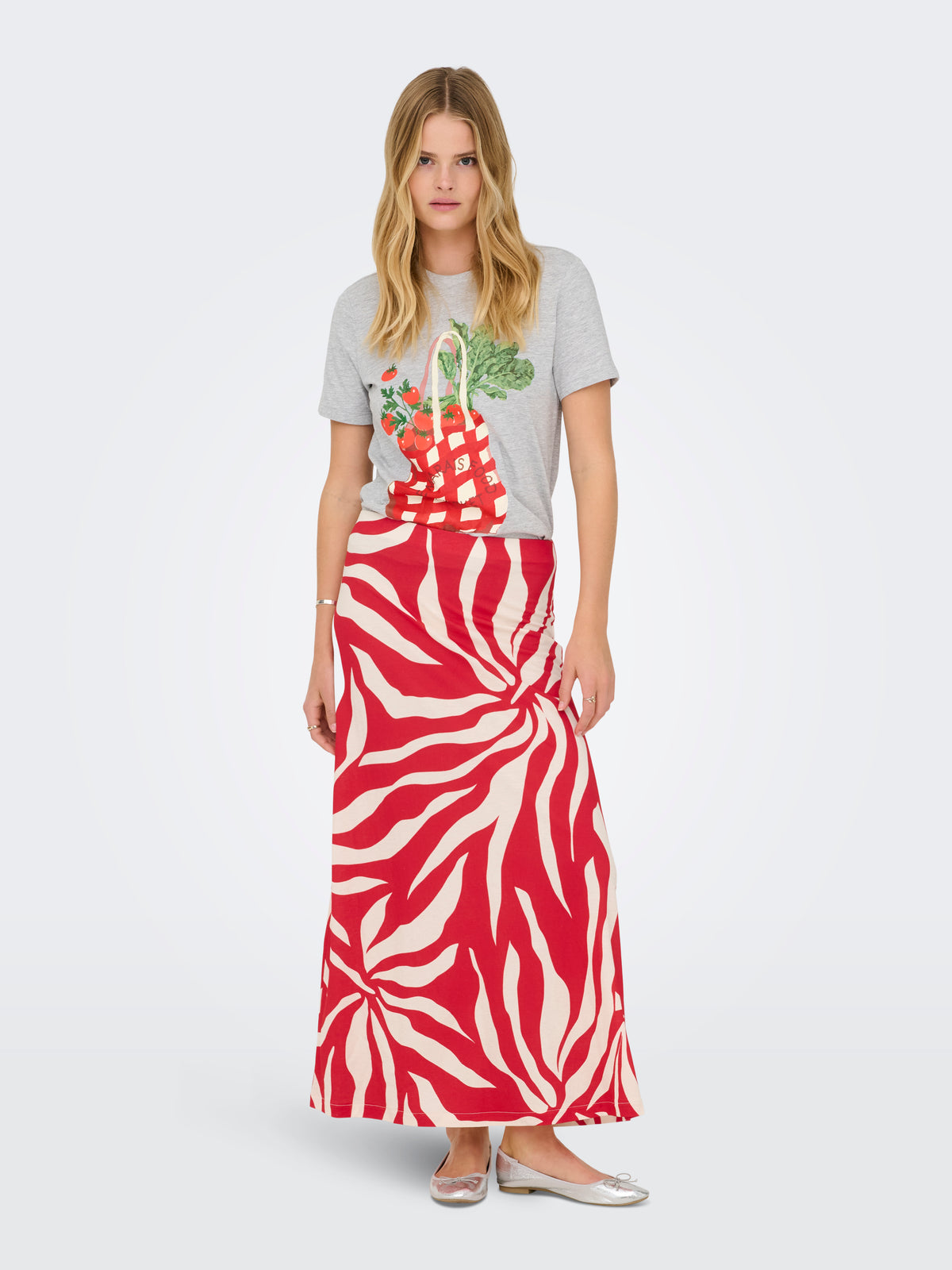 ONLCHIGO SAKURA LONG SKIRT WVN