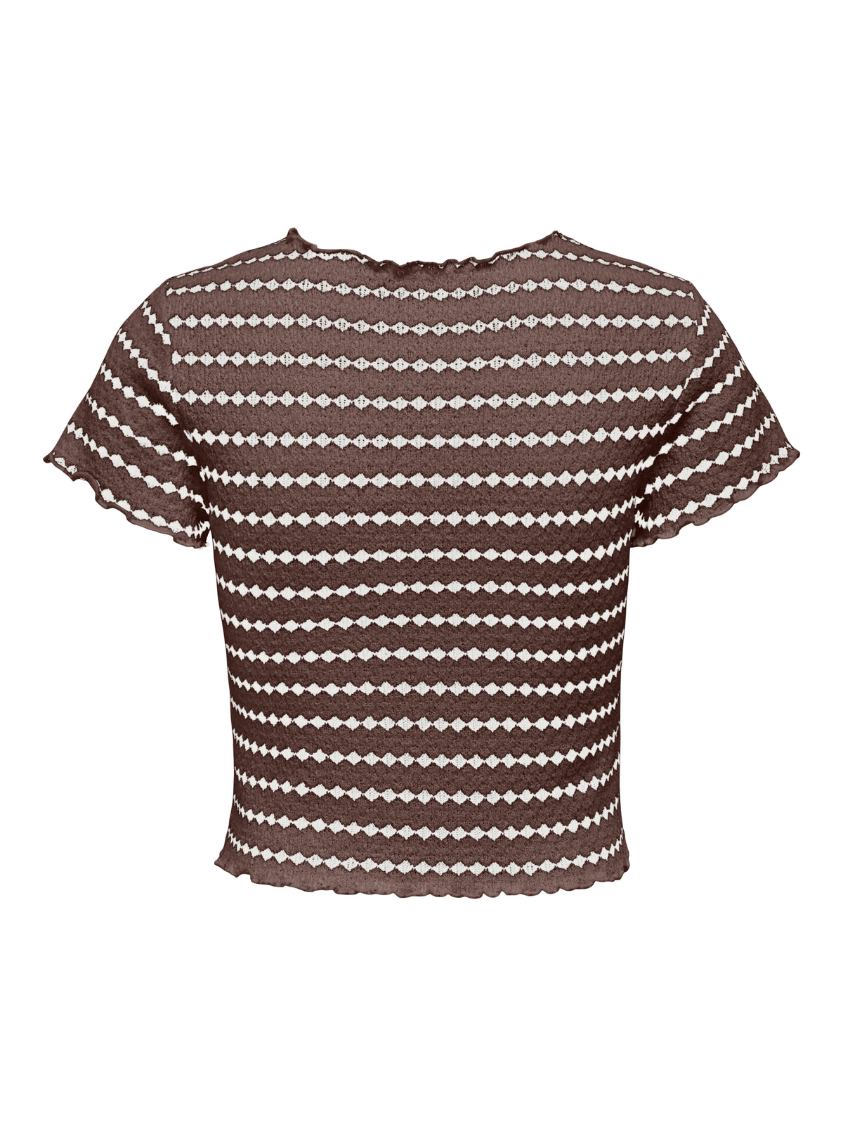 ONLEVA STRIPE S/S TOP CS JRS