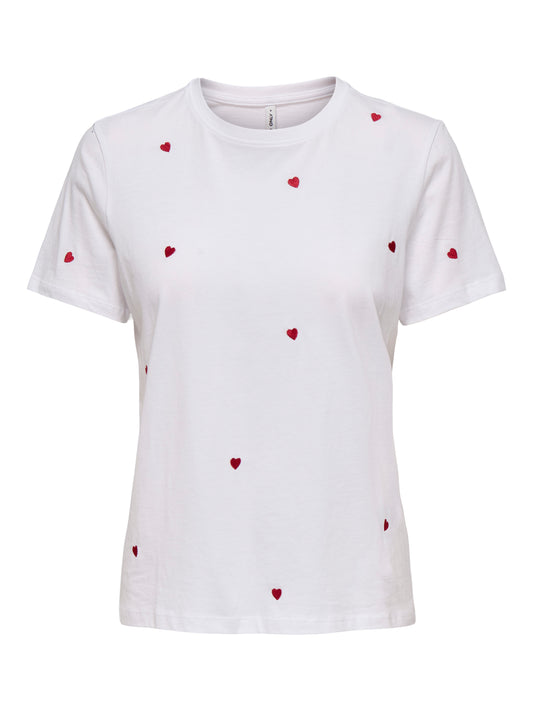 ONLKETTY S/S O-NECK TOP JRS NOOS