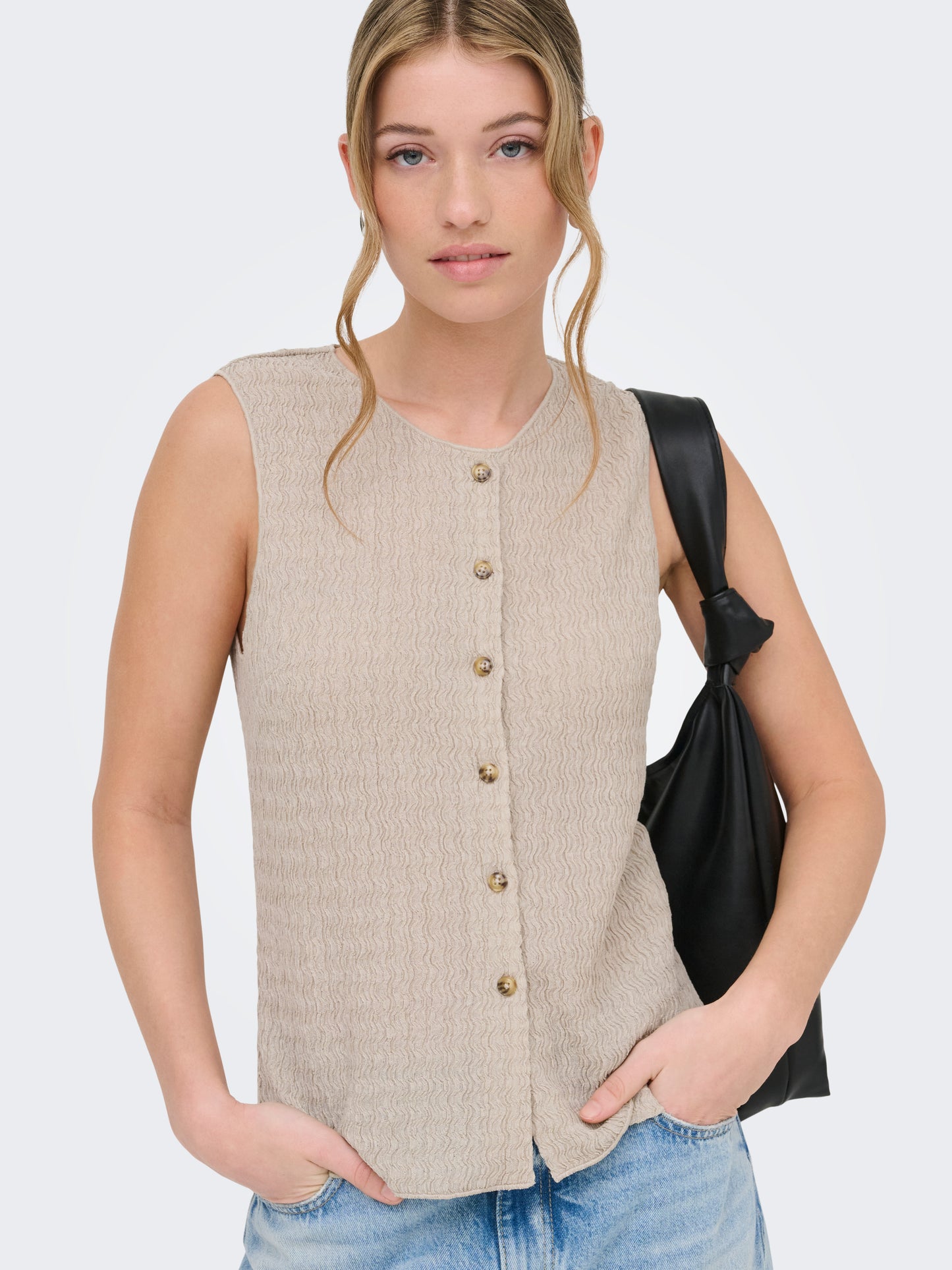 ONLILSE S/L STRUCTURE VEST JRS NOOS
