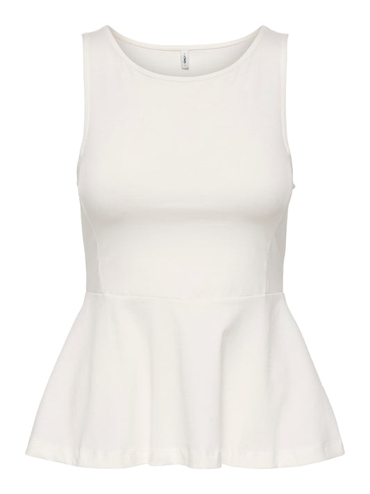 ONLKISS S/L PEPLUM TOP JRS