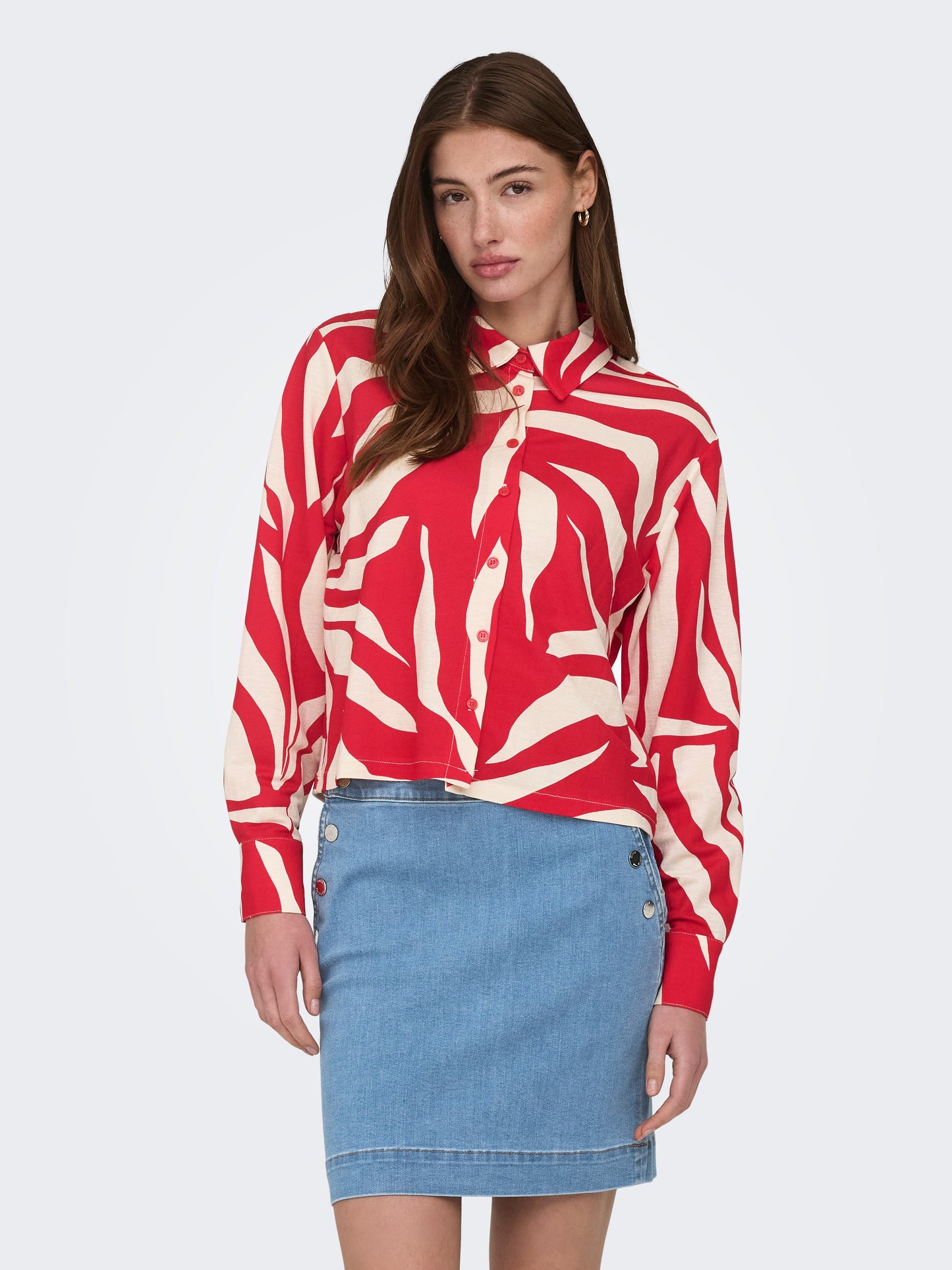 ONLSAKURA LS REG SHIRT WVN