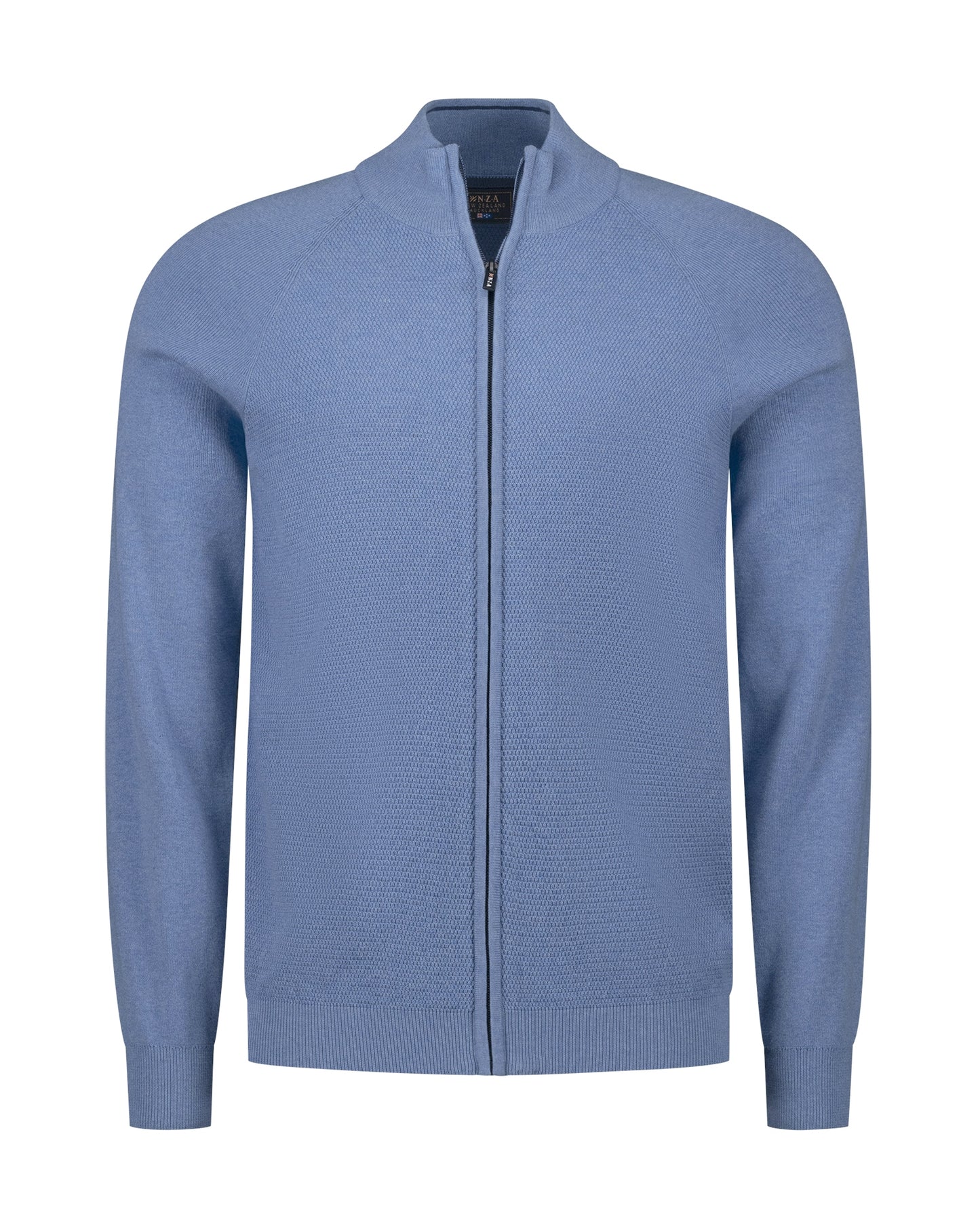 PULLOVER CARDIGAN, CLASSIC BLUE MELANGE