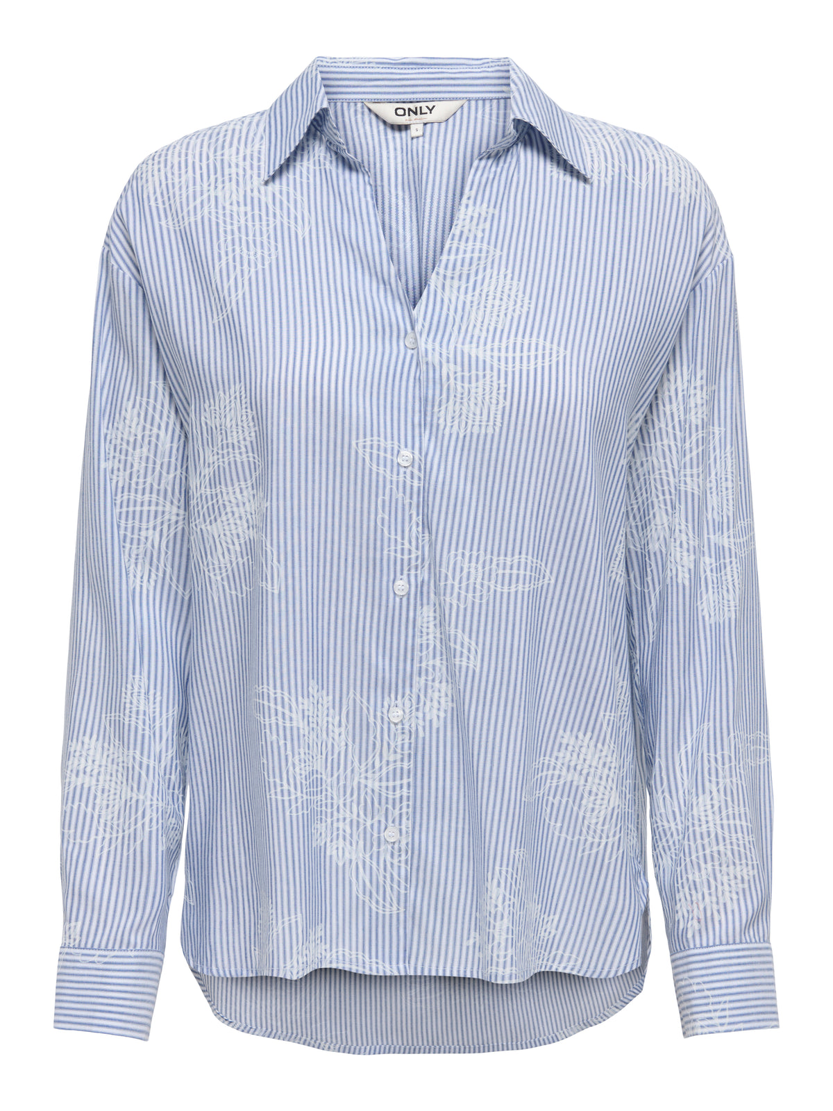 ONLMIKELA  LS REG STRIPED SHIRT WVN