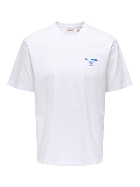 ONSFRED LIFE FOODIE RLX SS TEE