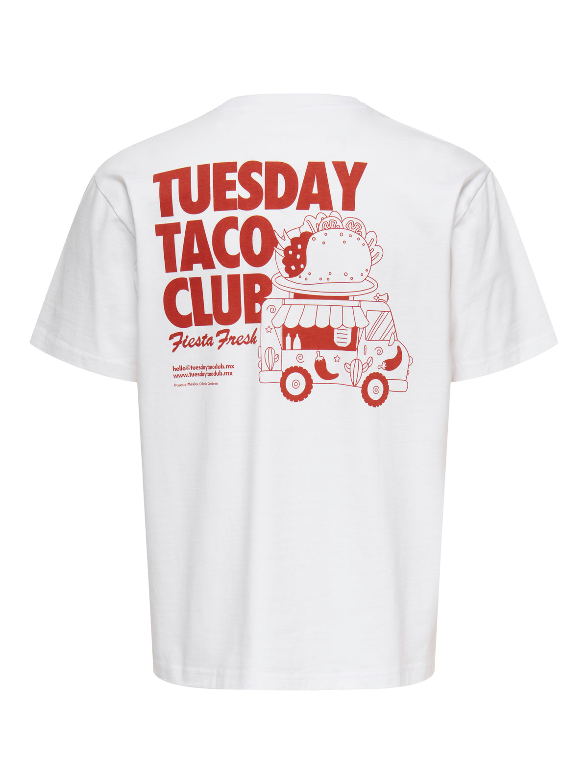 ONSFRED LIFE FOODIE RLX SS TEE