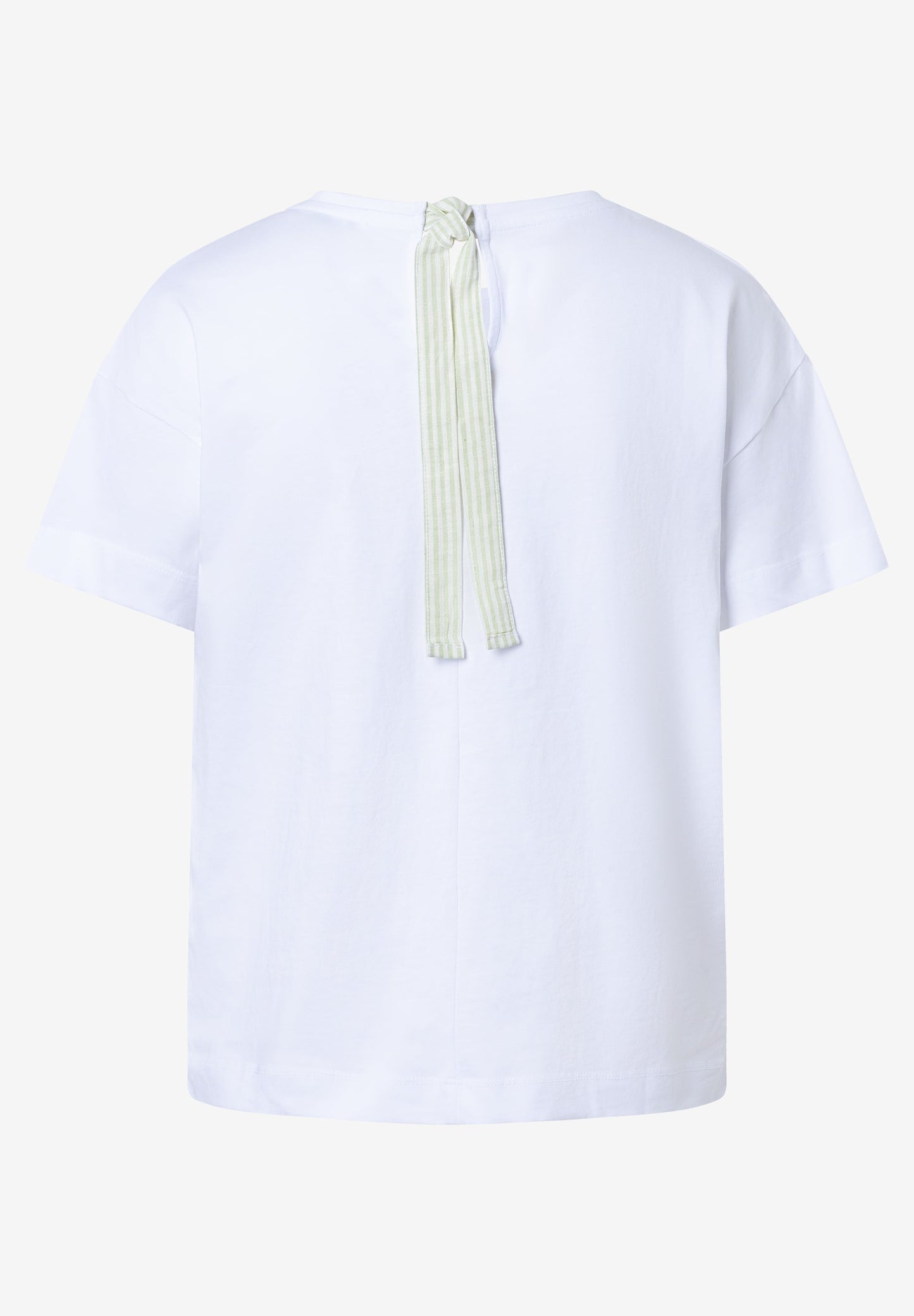 T-Shirt mit Blüten-Applikation