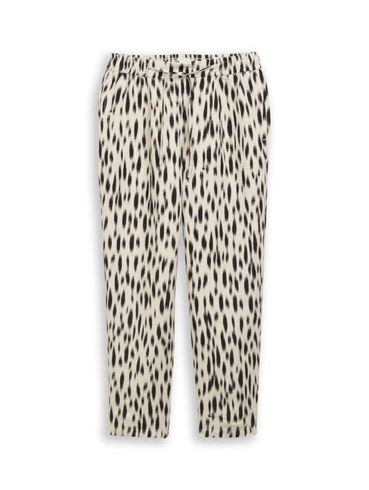 Loose Fit Hose mit Leinenanteil
