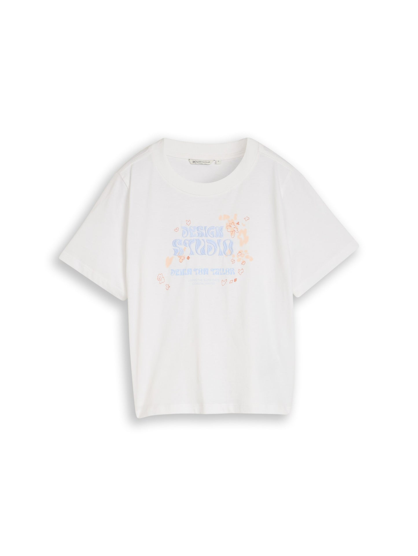 Loose Fit T-Shirt mit Stickerei