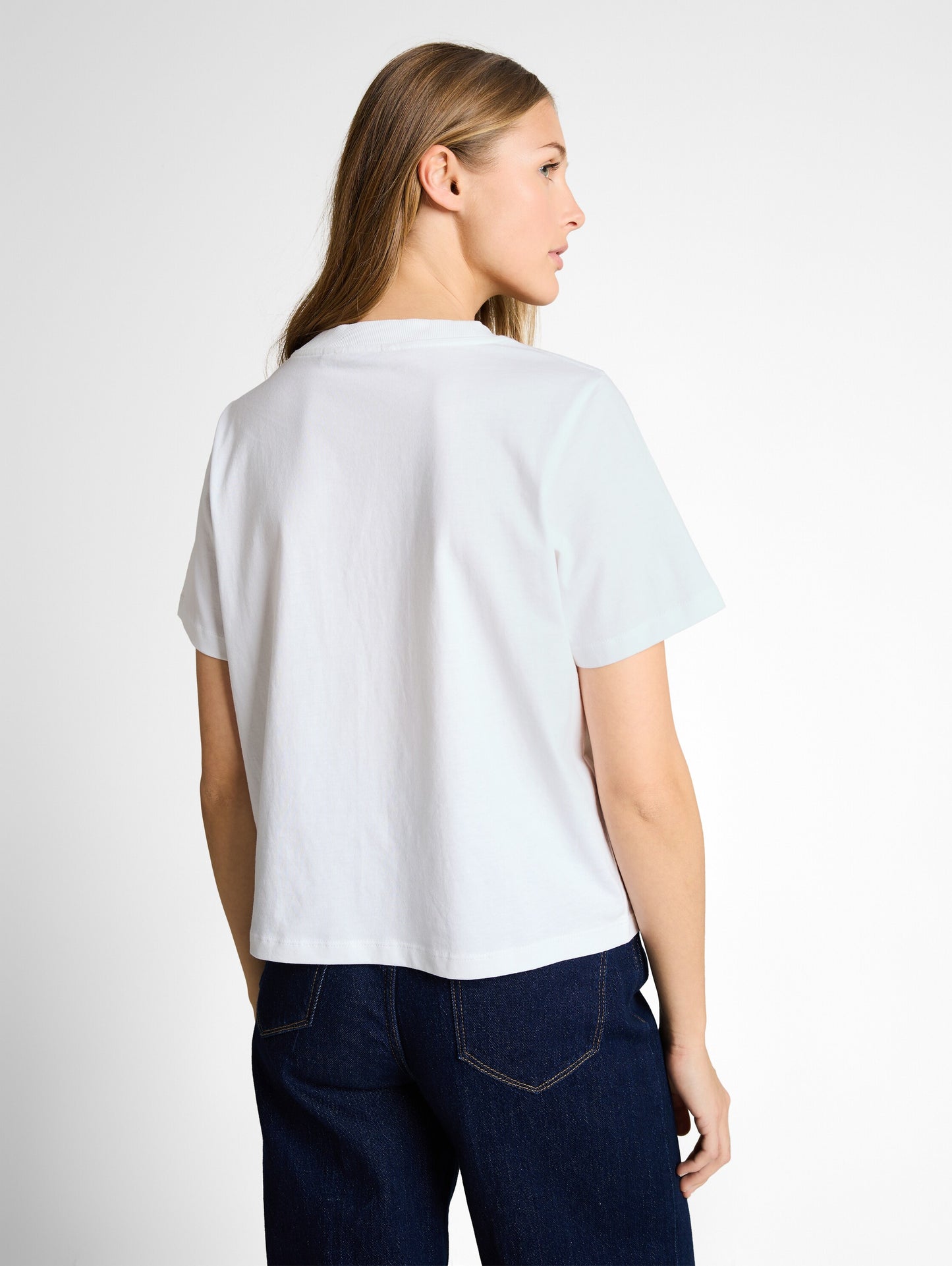 Loose Fit T-Shirt mit Stickerei