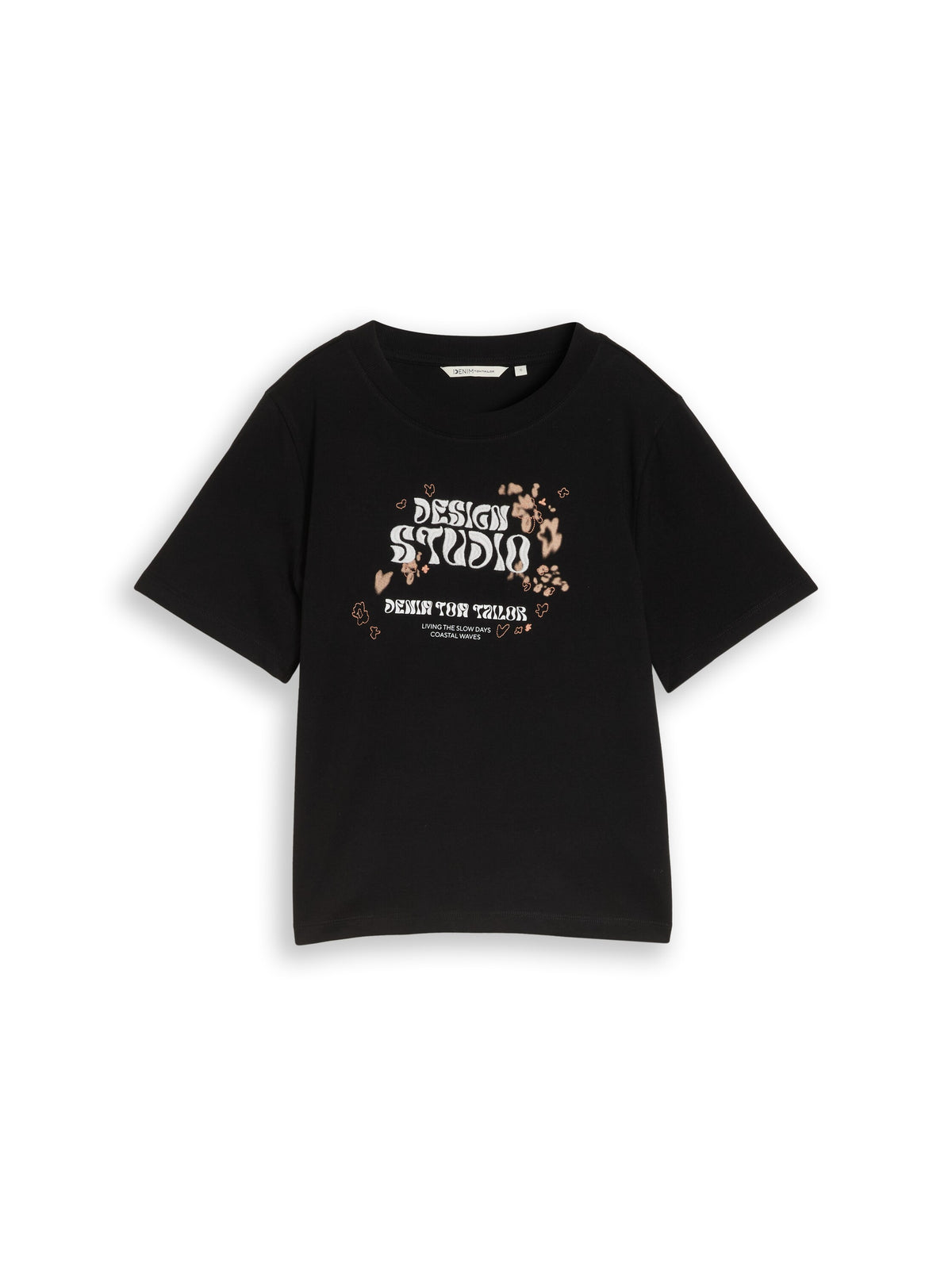 Loose Fit T-Shirt mit Stickerei