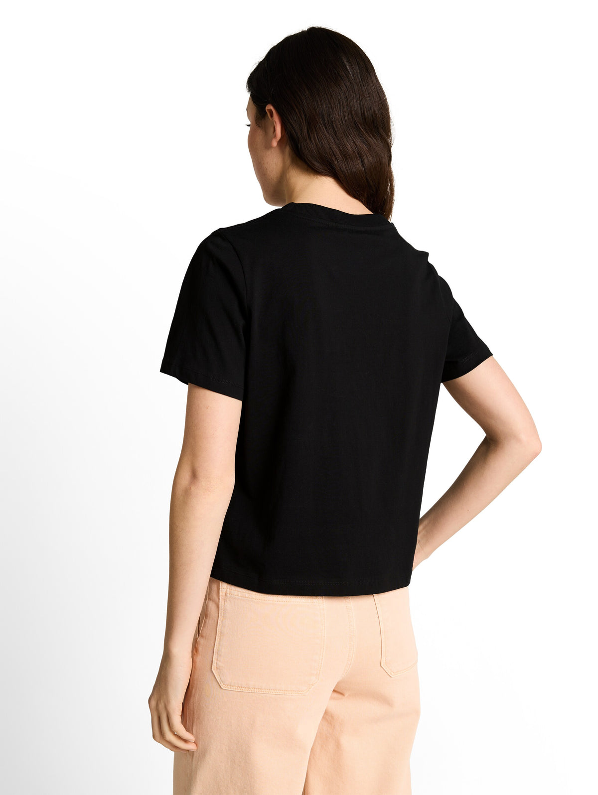 Loose Fit T-Shirt mit Stickerei