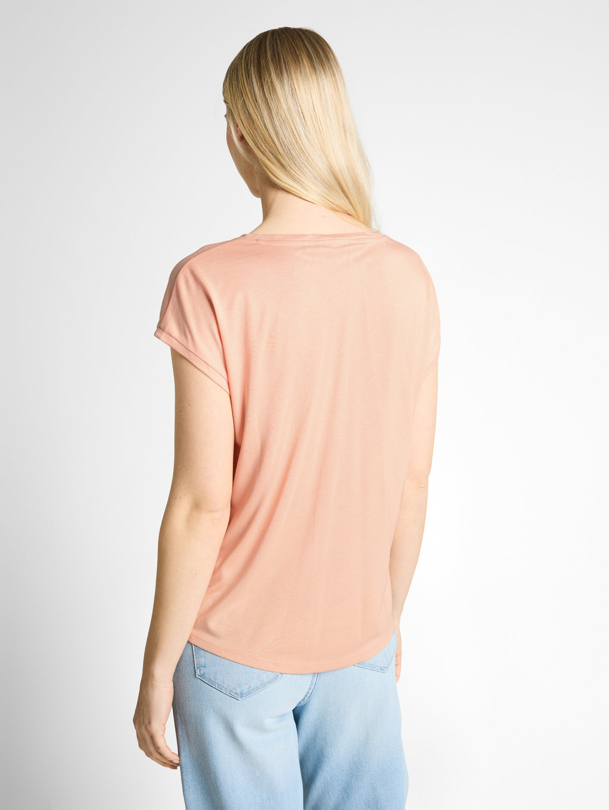 T-Shirt mit V-Ausschnitt