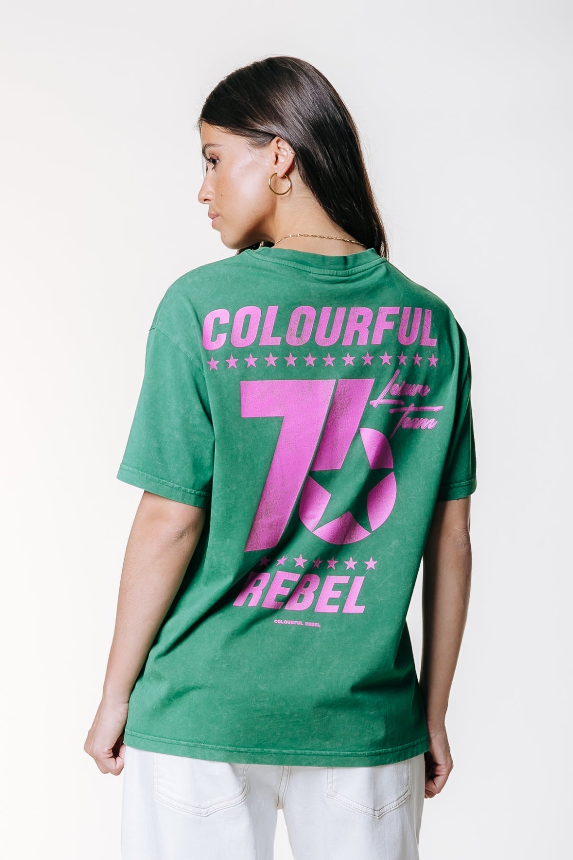 CR 76 Acid Wash Loosefit Tee