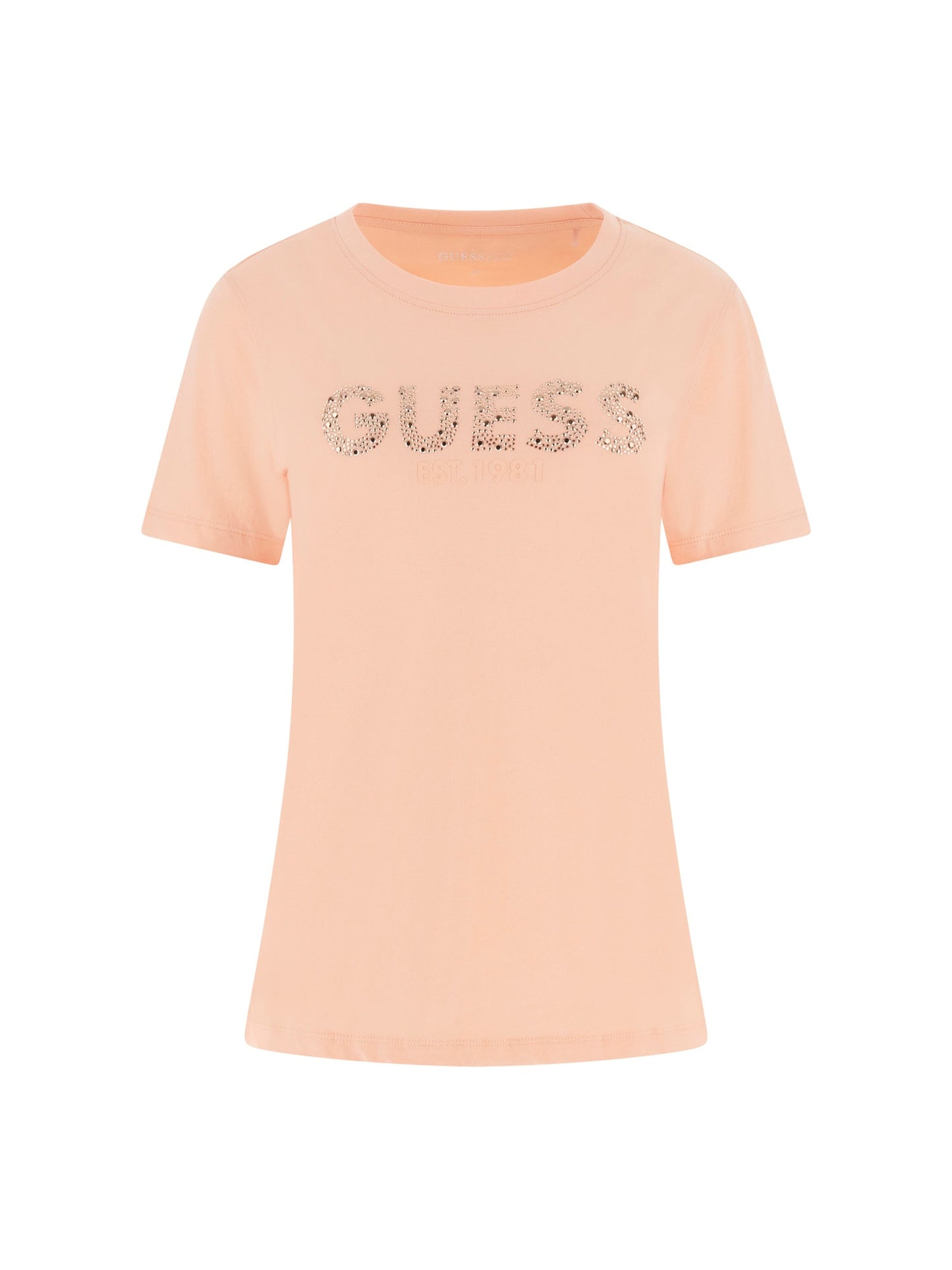 SS CN GUESS STUDS SCRIPT TEE