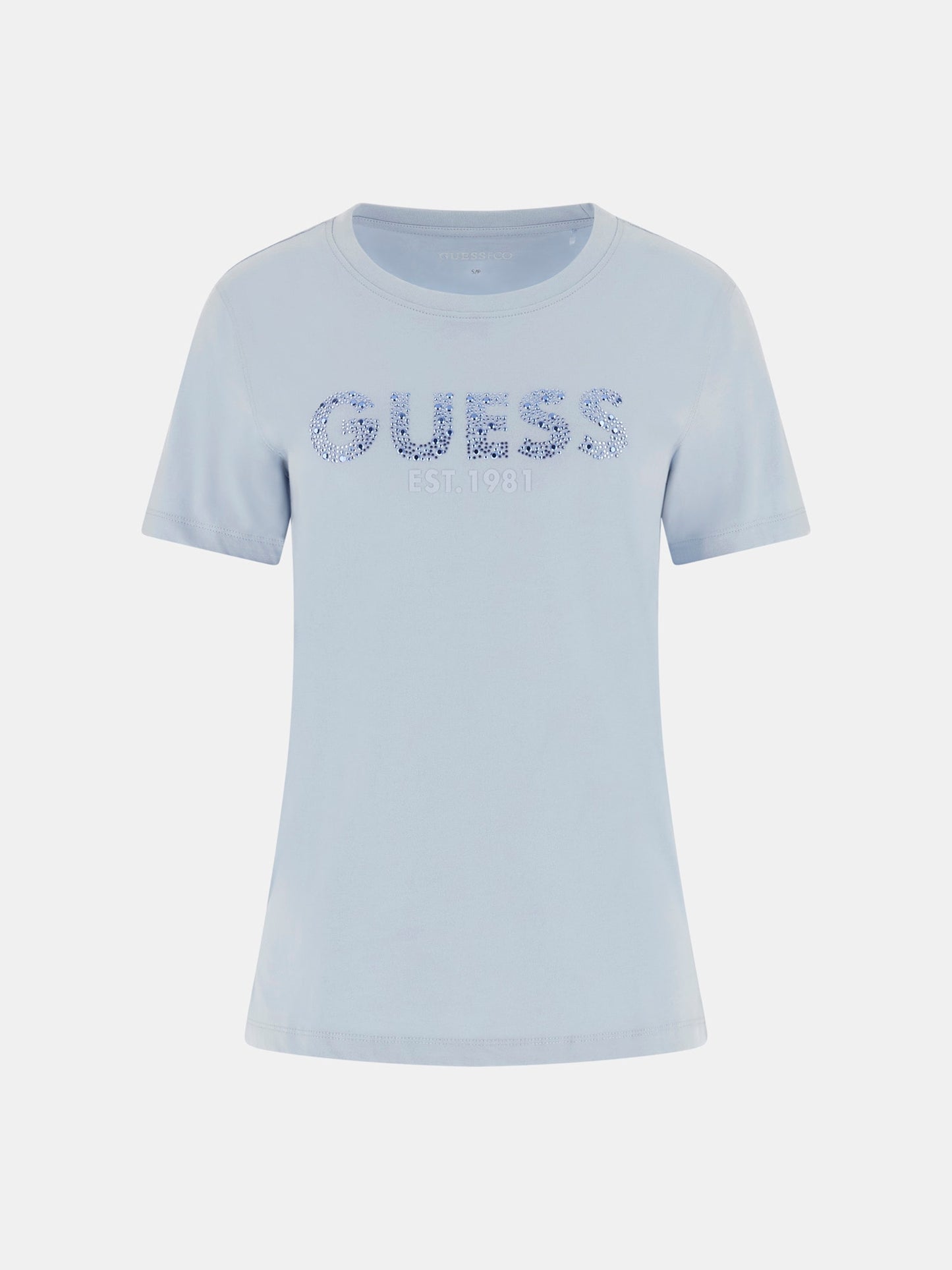 SS CN GUESS STUDS SCRIPT TEE