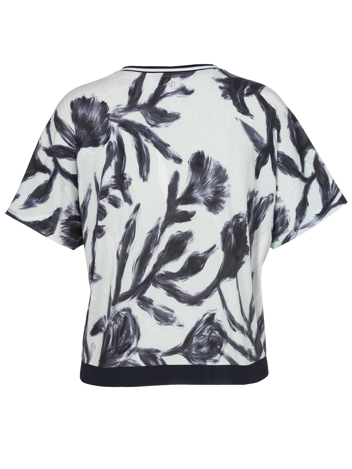 T-Shirt V-Ausschnitt ohne Arm Druck