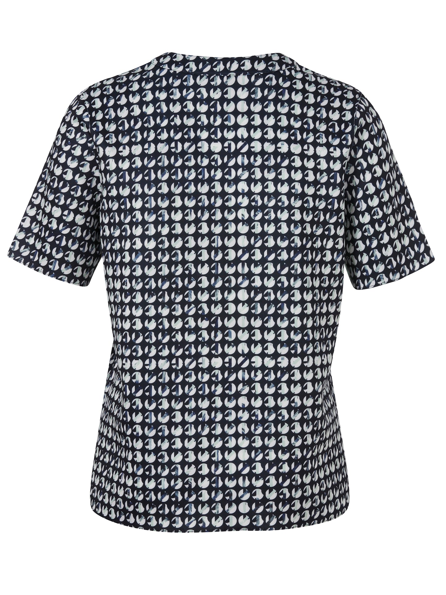 T-Shirt V-Ausschnitt 1/2 Arm Druck