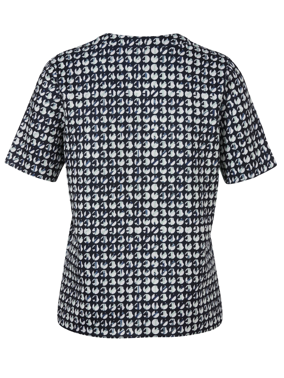 T-Shirt V-Ausschnitt 1/2 Arm Druck
