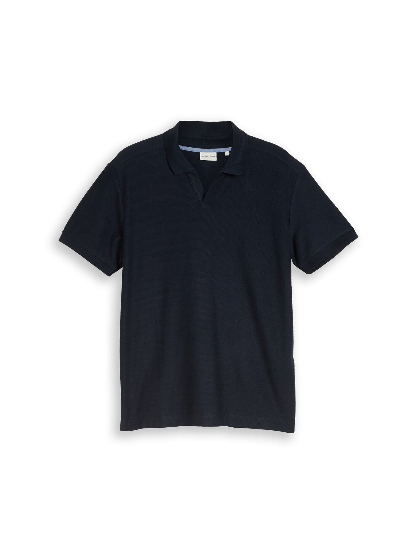 Poloshirt mit Ottoman-Struktur