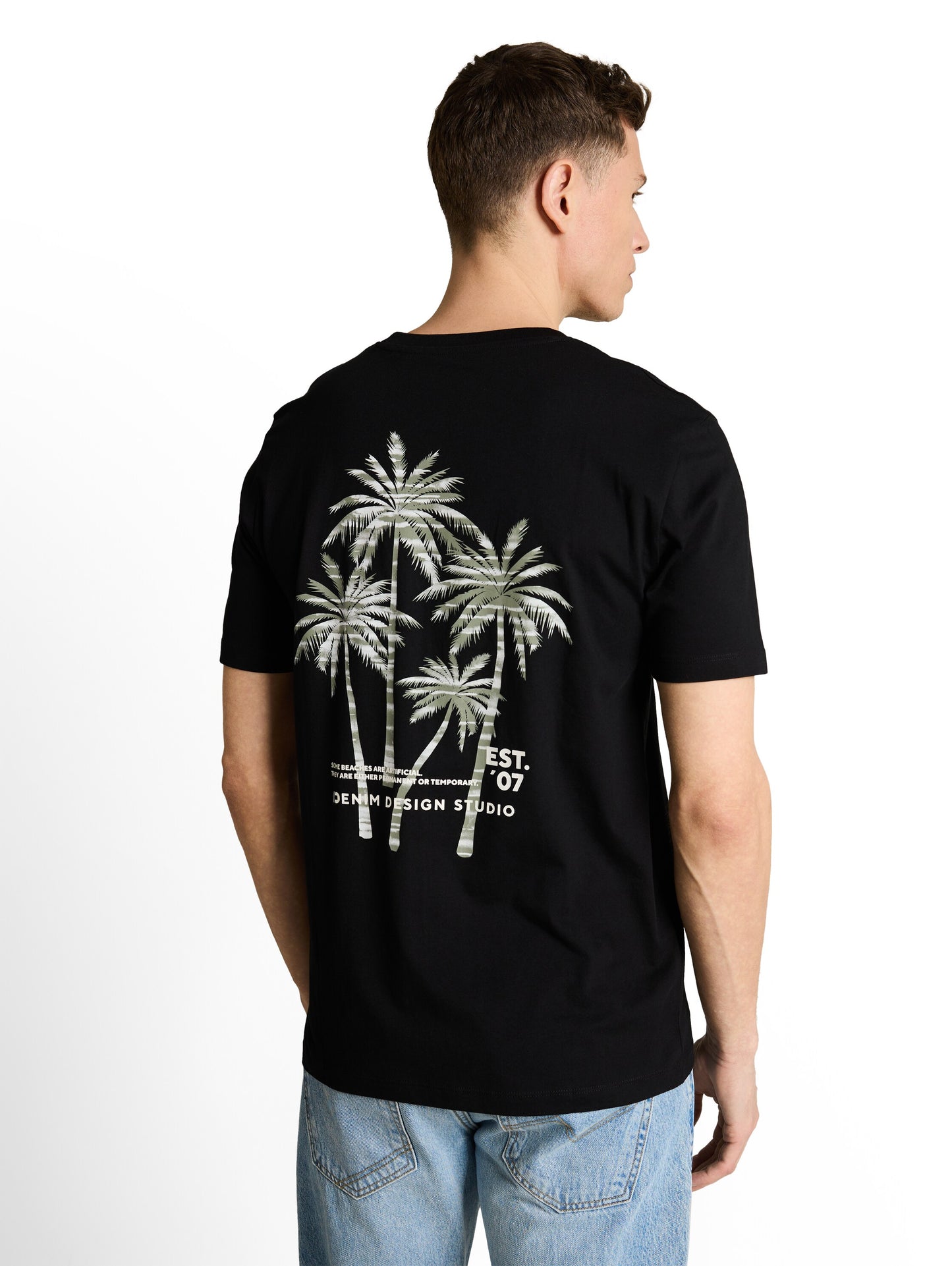 T-Shirt mit Rückenprint
