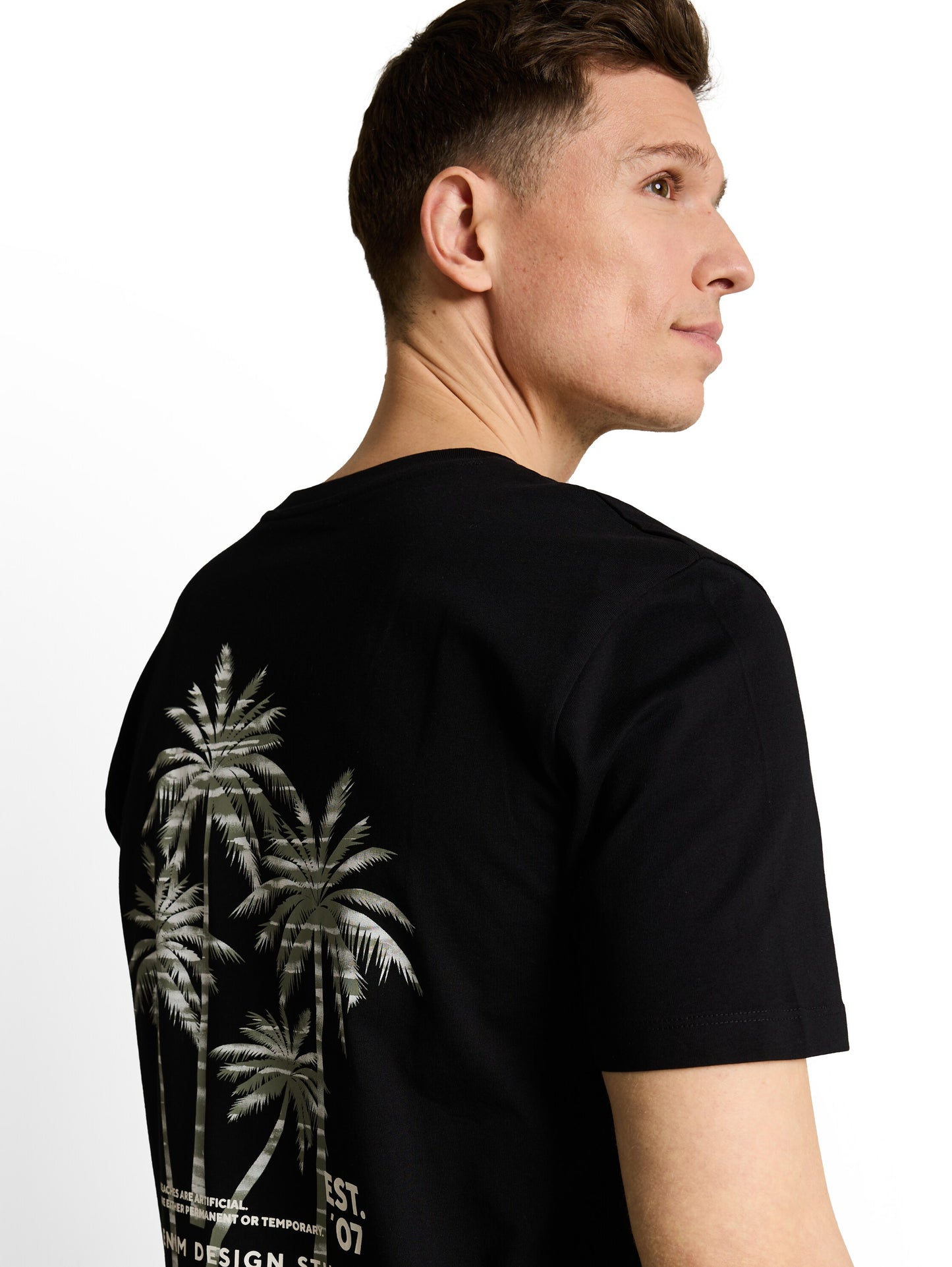 T-Shirt mit Rückenprint