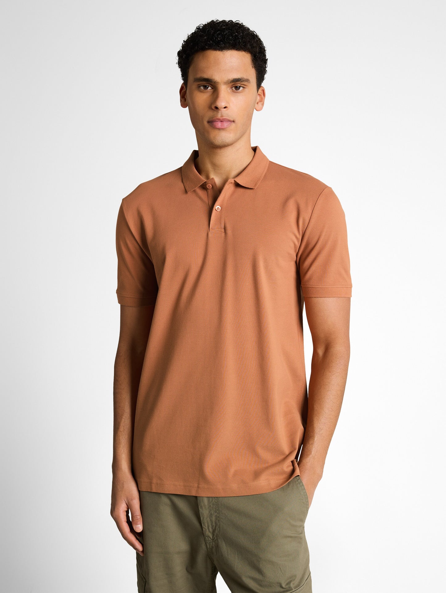 Piqué Poloshirt aus Baumwolle