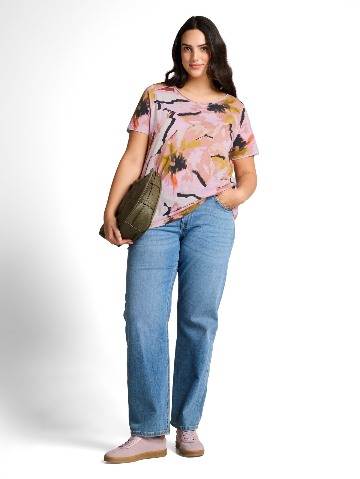 Plus Size - T-Shirt aus Baumwolle