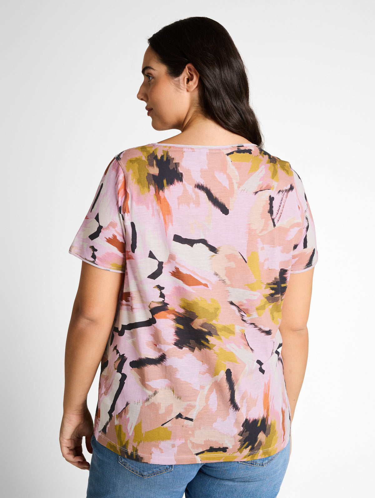 Plus Size - T-Shirt aus Baumwolle