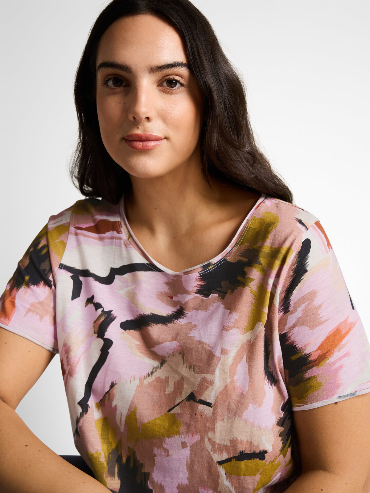 Plus Size - T-Shirt aus Baumwolle
