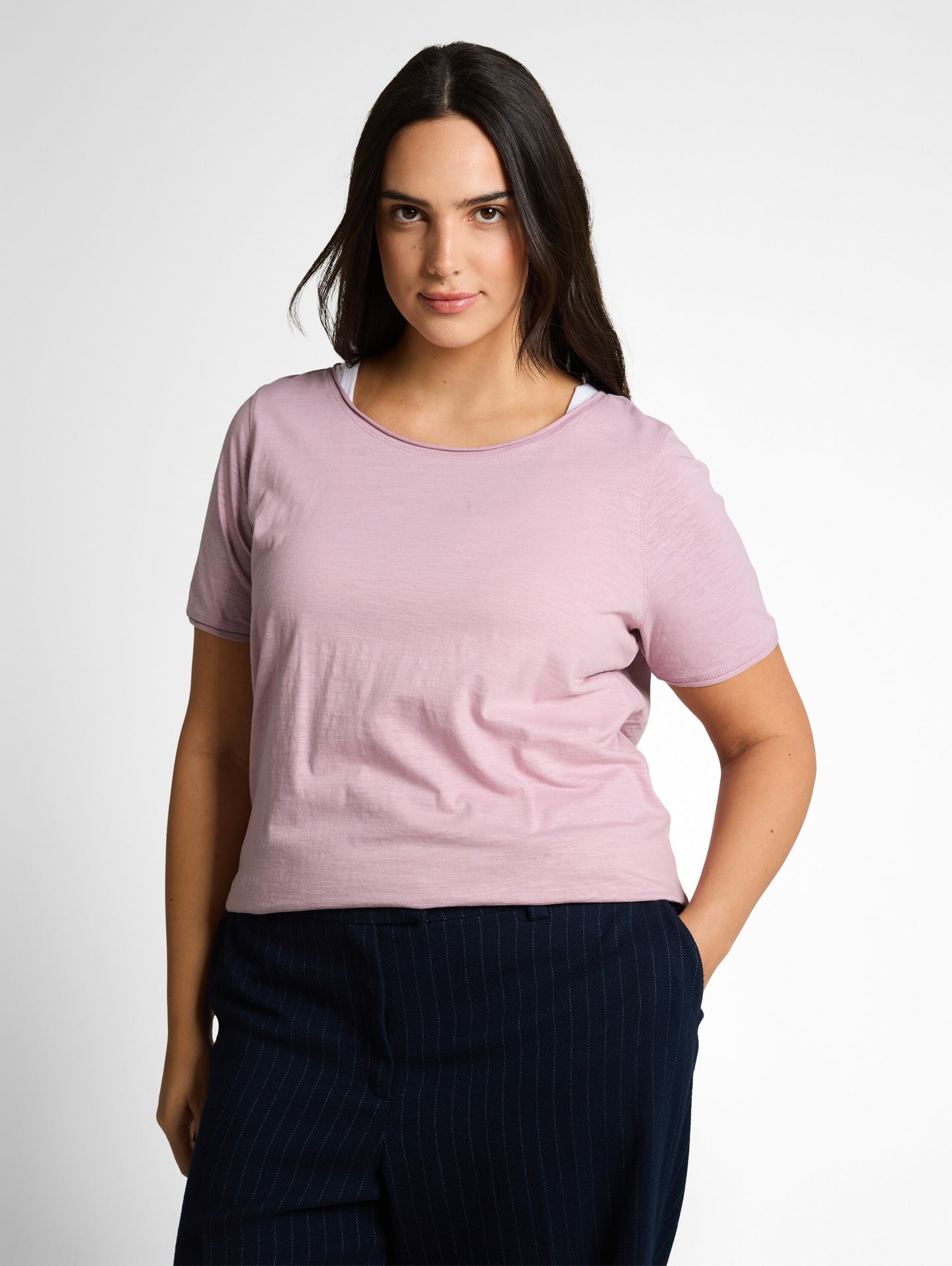 Plus Size - T-Shirt aus Baumwolle