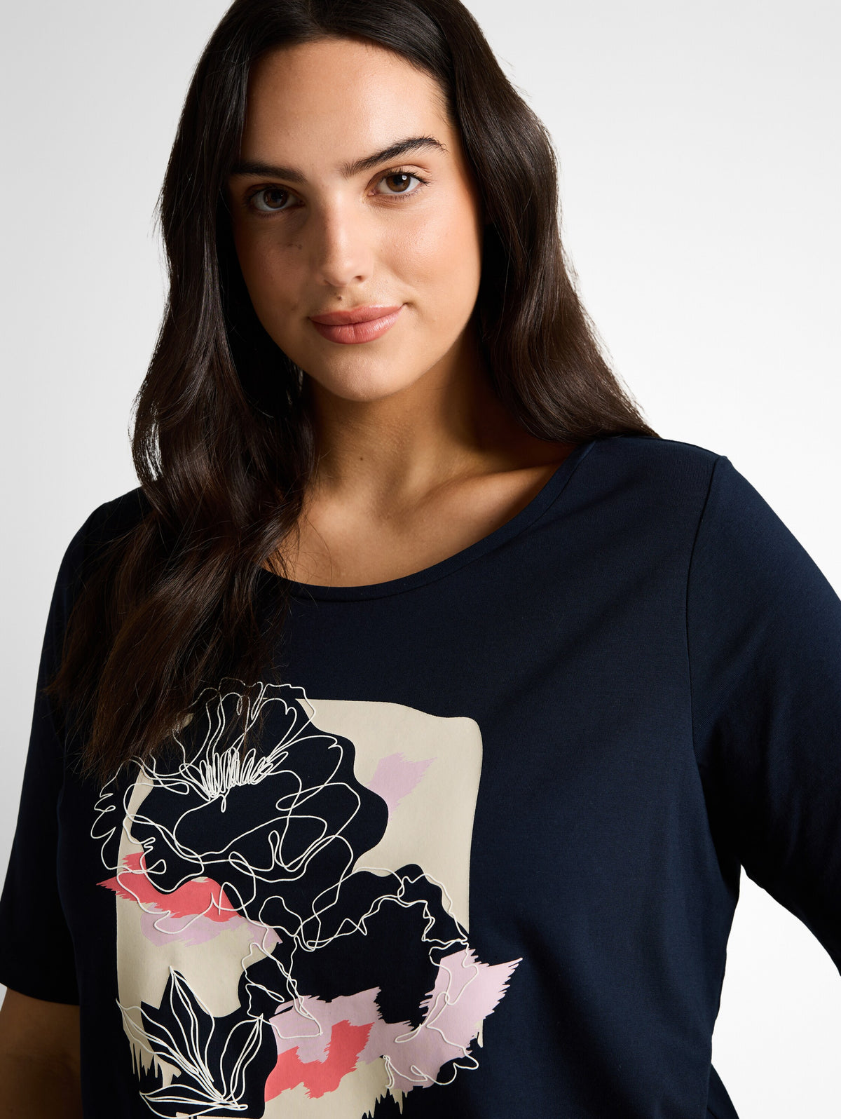 Plus Size - T-Shirt mit Print