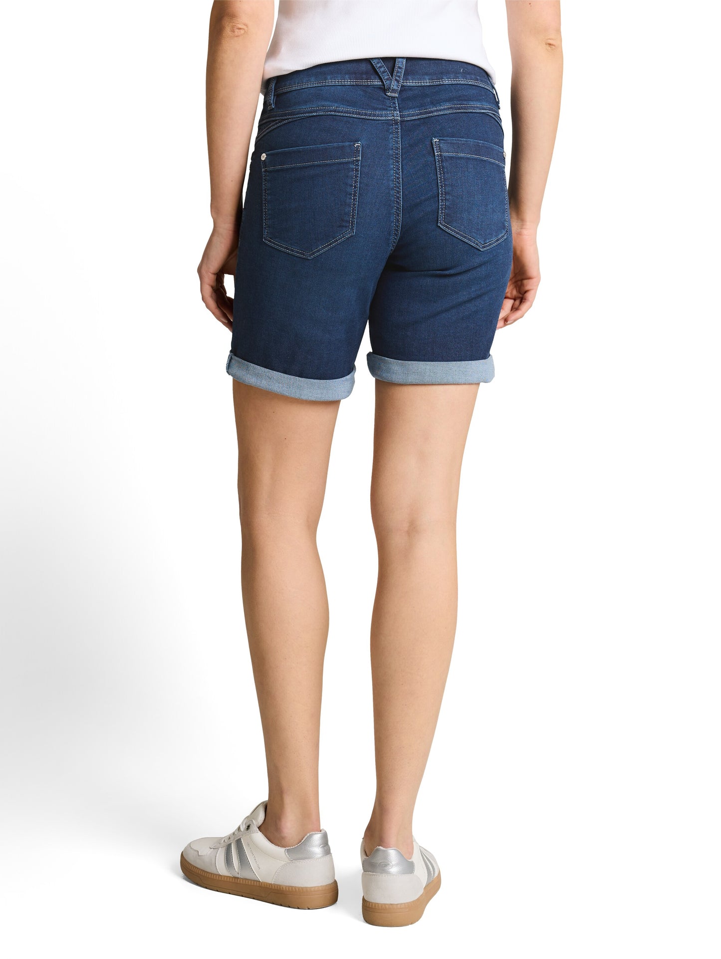 TTLENE SLIM Bermuda Jeans Shorts mit hohem Stretch