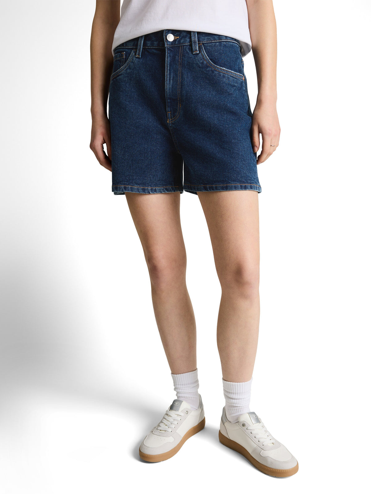 TTELIN STRAIGHT High Waist Jeans Shorts