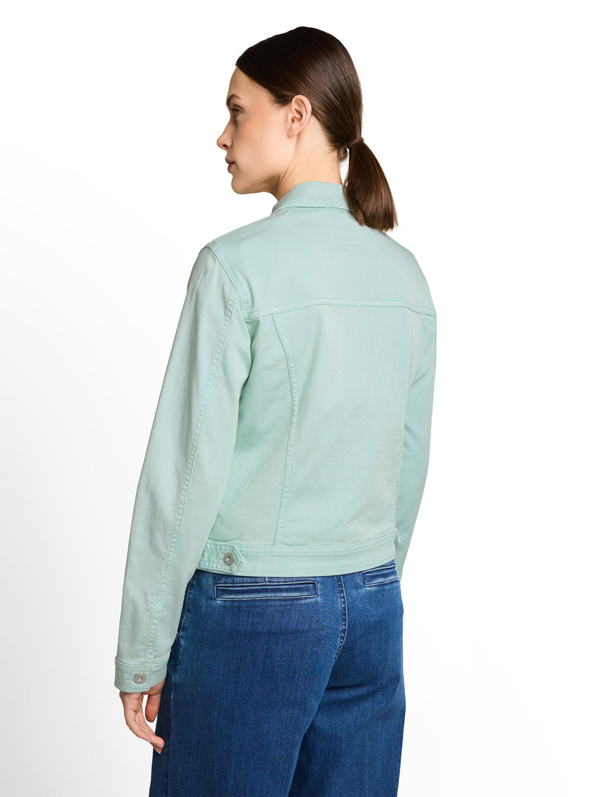 Jeansjacke mit Eingriffstaschen