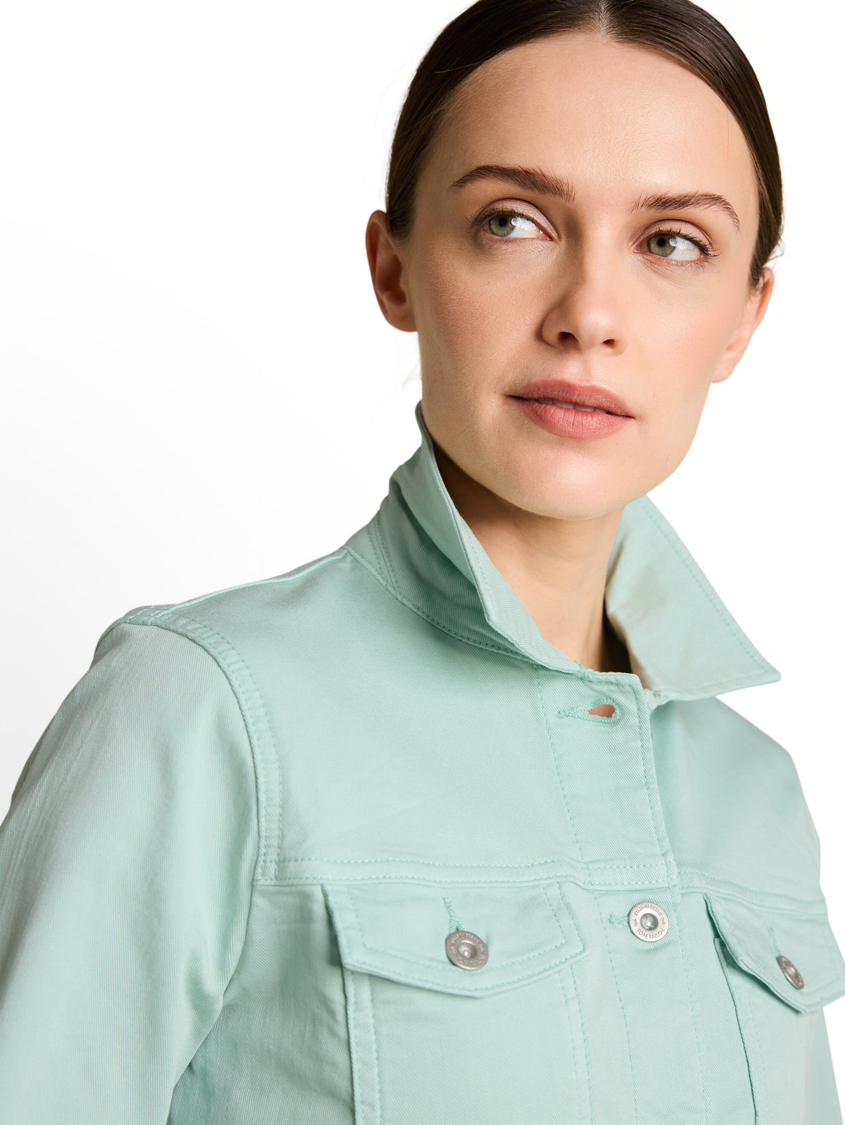 Jeansjacke mit Eingriffstaschen